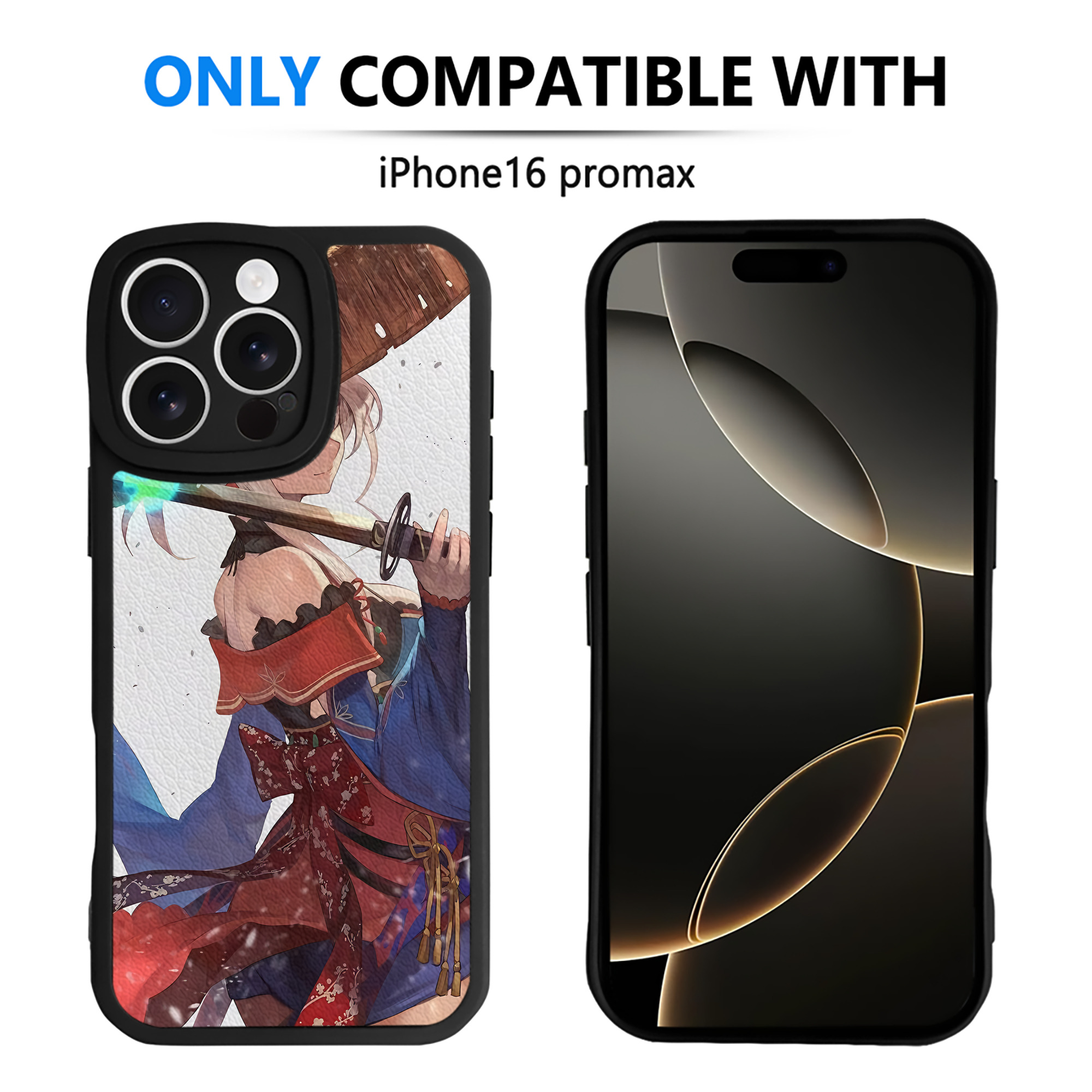 （画像用） 刀剣乱舞 Touken Ranbu 【iPhone 16シリーズ対応】シリコンスマホケース（レザー調） 材質：シリコン